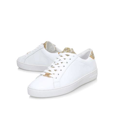 michael kors irving lace up|Irving Leather Sneaker .